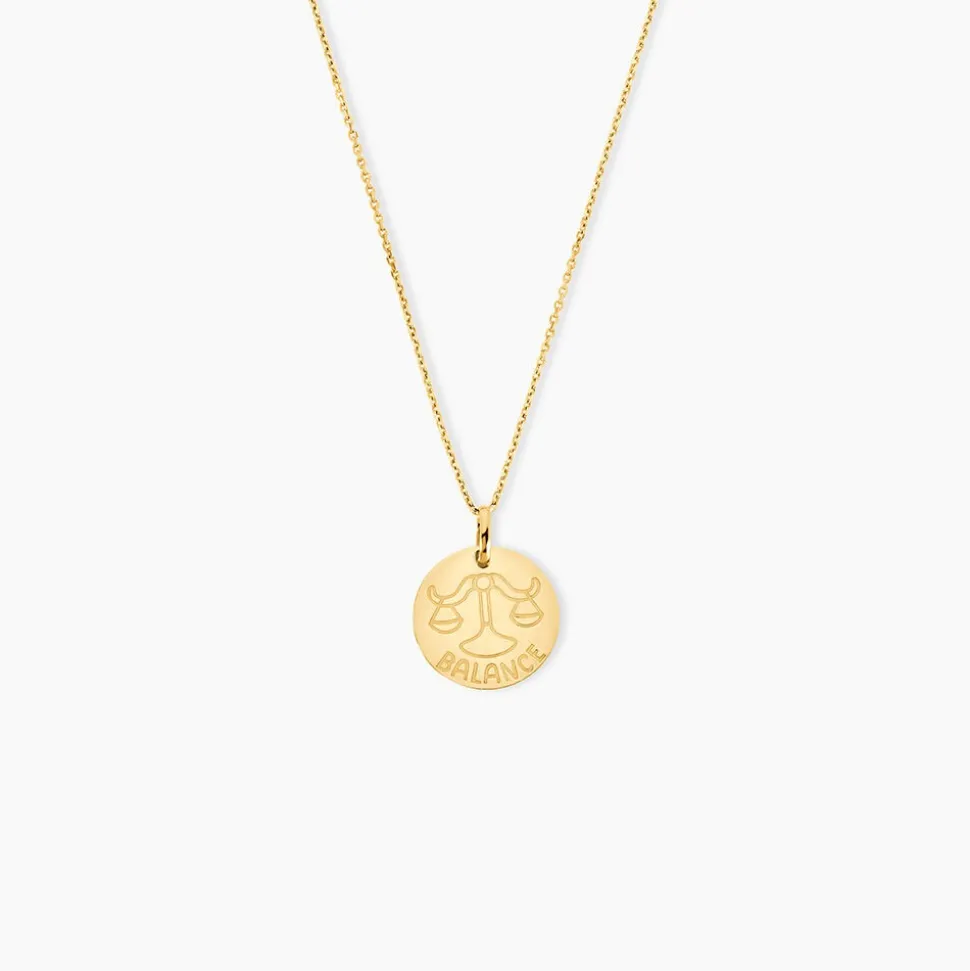 Pendentif Bergonia Zodiaque Or Jaune