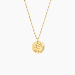 Pendentif Bergonia Zodiaque Or Jaune