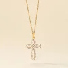 Pendentif Chastity Or Jaune Oxyde De Zirconium