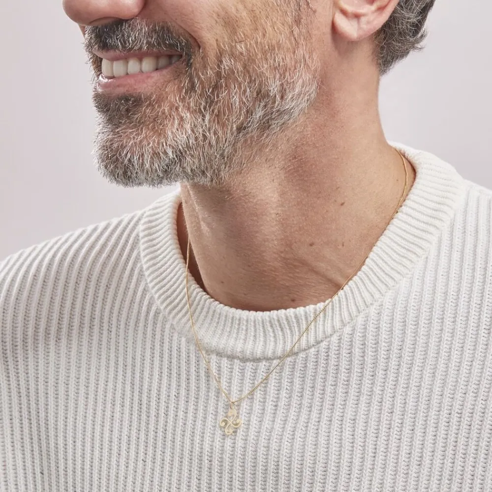 Pendentif Cobeia Croix Basque Or Jaune|Marc Orian Clearance