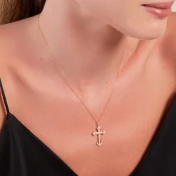 Pendentif Corneliu Or Jaune Oxyde De Zirconium|Marc Orian