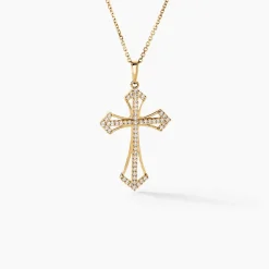 Pendentif Corneliu Or Jaune Oxyde De Zirconium|Marc Orian