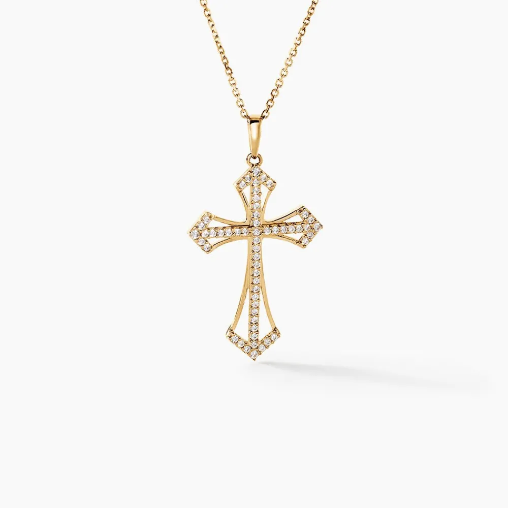 Pendentif Corneliu Or Jaune Oxyde De Zirconium|Marc Orian