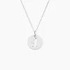 Pendentif Efiso Argent Blanc|Marc Orian