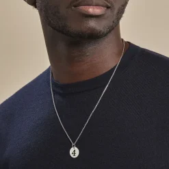Pendentif Efiso Argent Blanc|Marc Orian