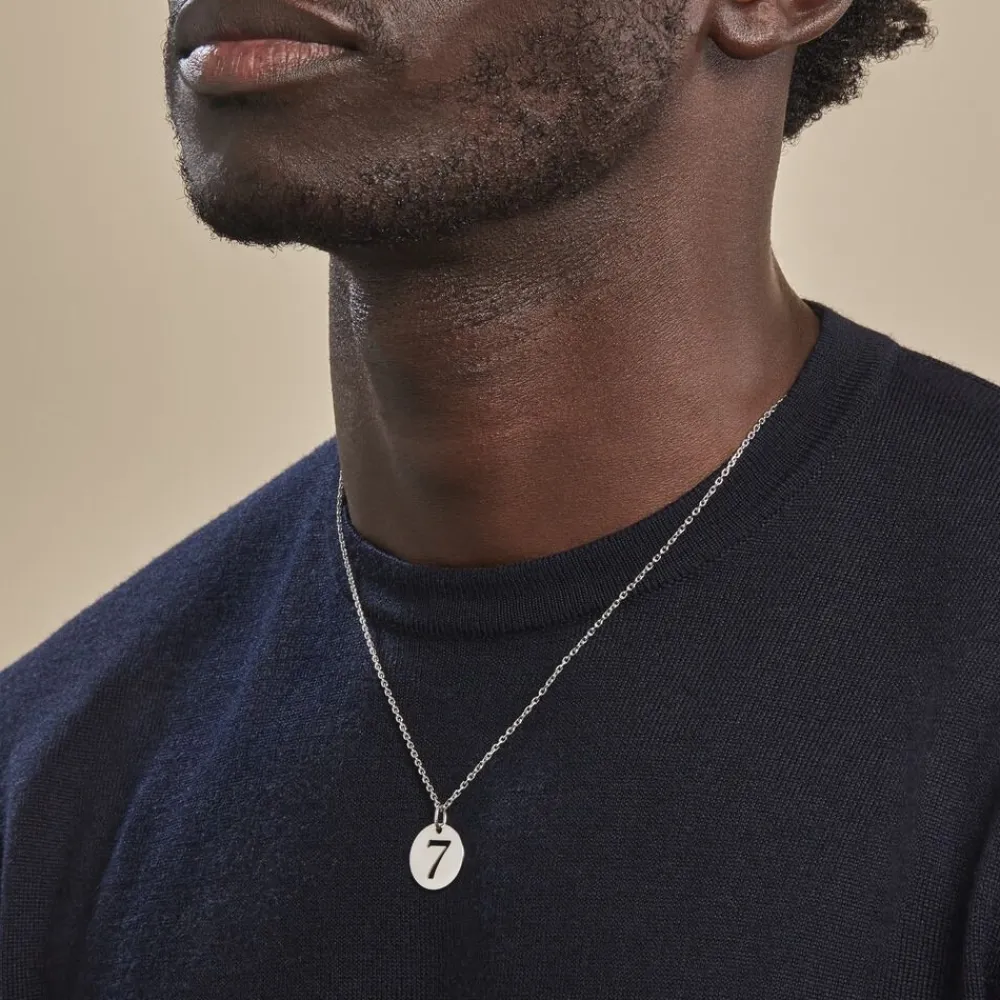Pendentif Efiso Argent Blanc|Marc Orian Discount