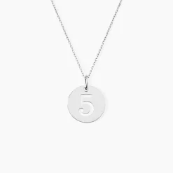 Pendentif Efiso Argent Blanc|Marc Orian Outlet