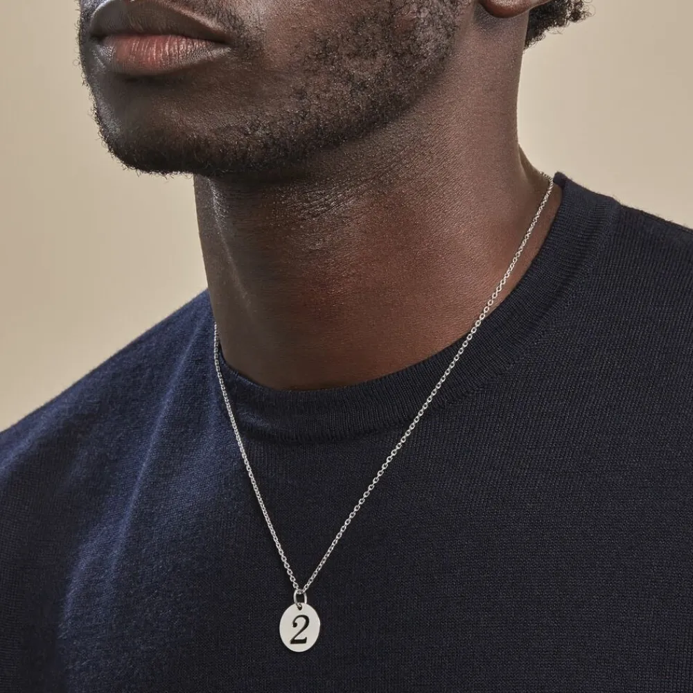 Pendentif Efiso Argent Blanc|Marc Orian Discount
