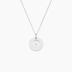 Pendentif Efiso Argent Blanc|Marc Orian