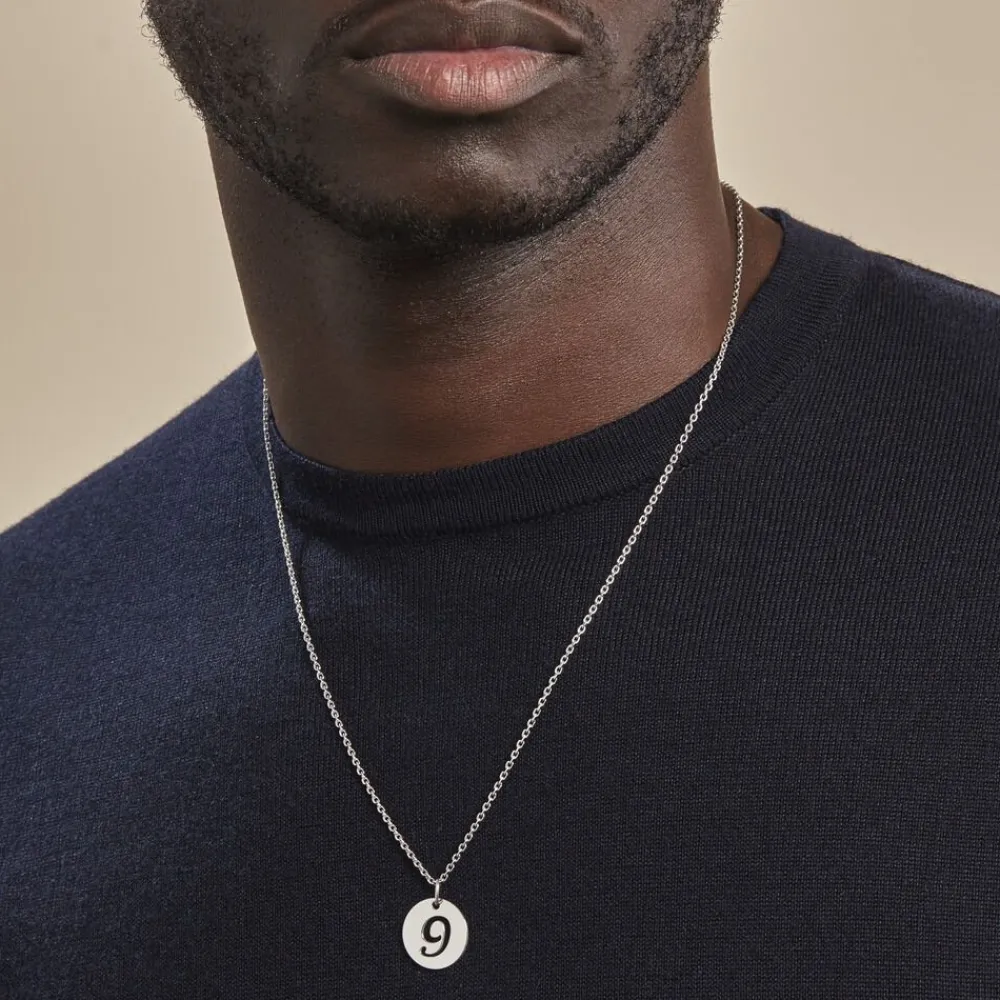 Pendentif Efiso Argent Blanc|Marc Orian