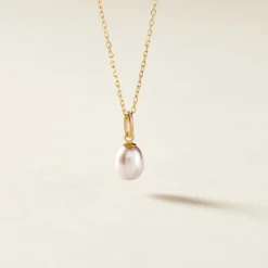 Pendentif Elbertina Or Jaune Perle De Culture|Marc Orian Discount