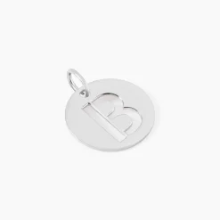 Pendentif Elio B Argent Blanc|Marc Orian Online