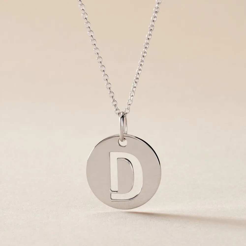 Pendentif Elio D Argent Blanc|Marc Orian Best