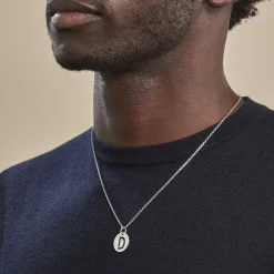 Pendentif Elio D Argent Blanc|Marc Orian Best