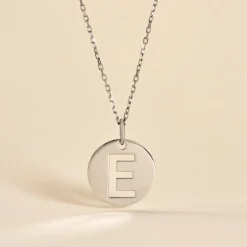 Pendentif Elio E Argent Blanc|Marc Orian