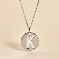 Pendentif Elio K Argent Blanc|Marc Orian Sale
