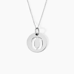 Pendentif Elio O Argent Blanc|Marc Orian New
