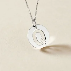 Pendentif Elio Q Argent Blanc|Marc Orian Discount