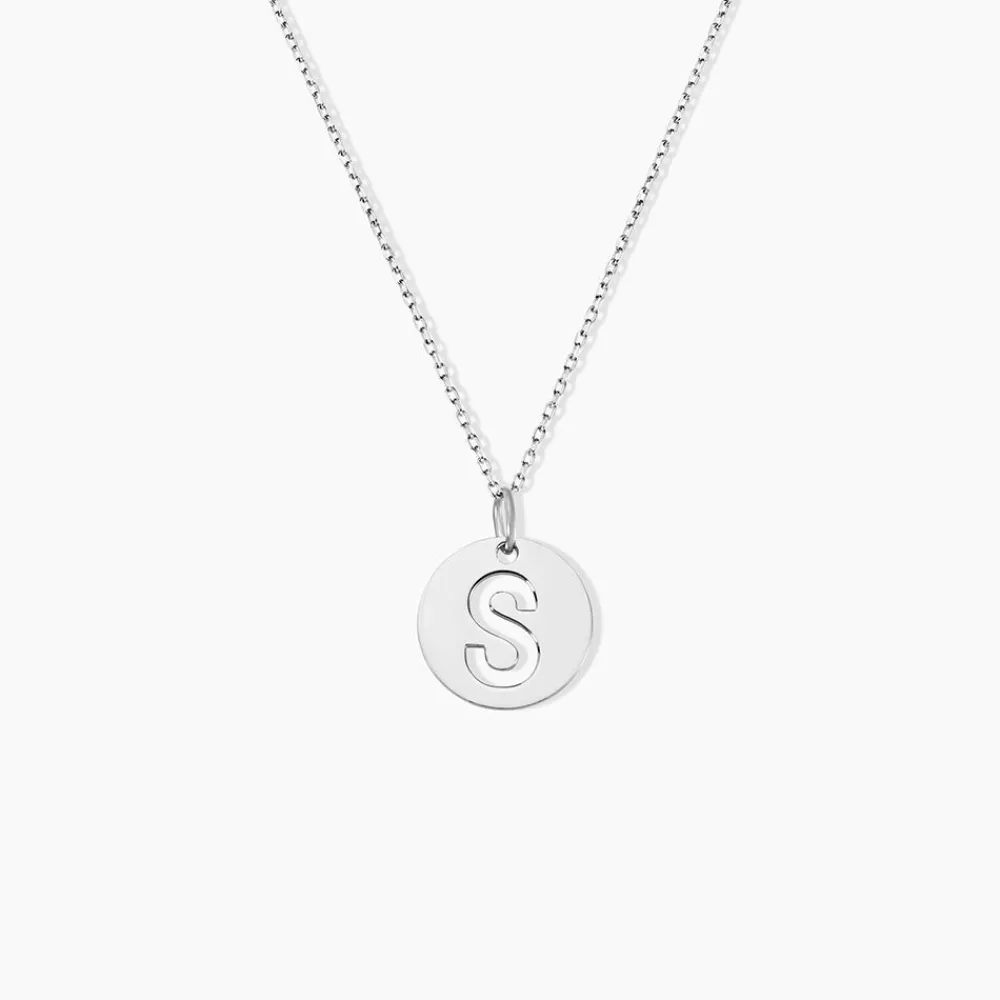 Pendentif Elio S Argent Blanc|Marc Orian Best