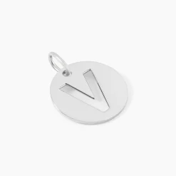 Pendentif Elio V Argent Blanc|Marc Orian