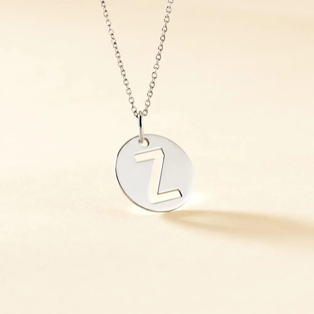 Pendentif Elio Z Argent Blanc|Marc Orian Clearance