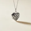 Pendentif Ellya Argent Blanc