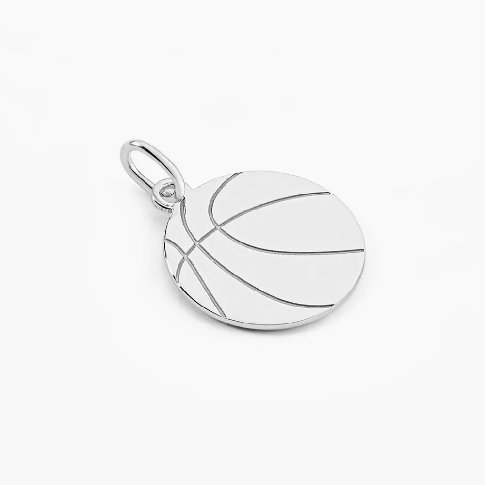 Pendentif Elyas Argent Blanc|Marc Orian Online