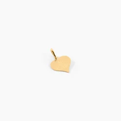 Pendentif Eudocie Coeur Message Or Jaune