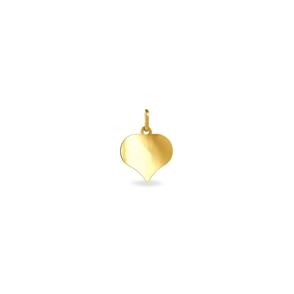 Pendentif Eudocie Coeur Message Or Jaune|Marc Orian