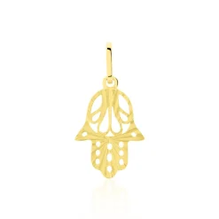 Pendentif Fatima Or Jaune