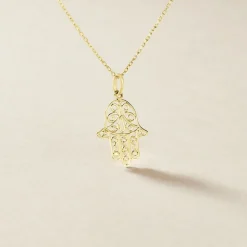 Pendentif Fatmah Or Jaune