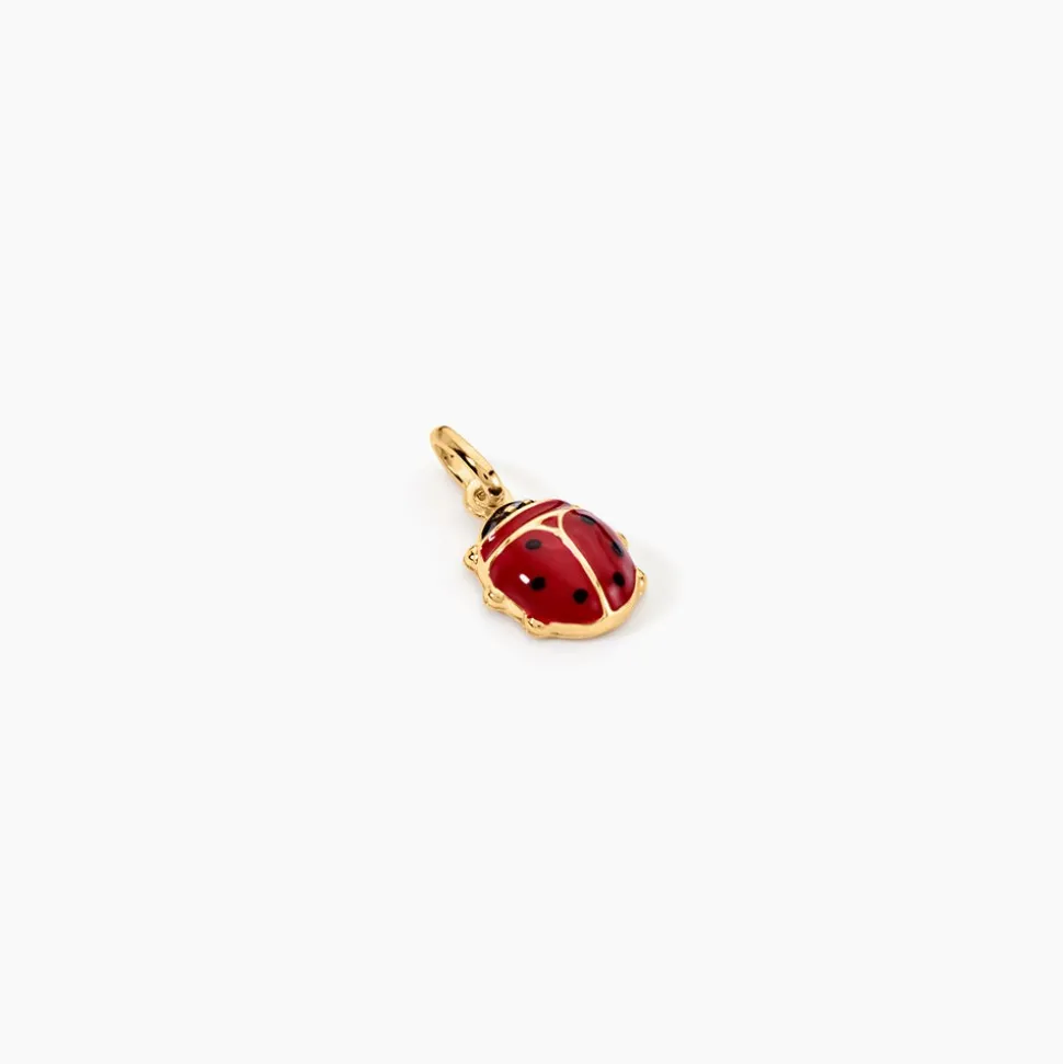 Pendentif Fedelina Coccinelle Or Jaune