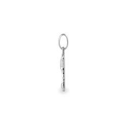 Pendentif Francille Argent Blanc|Marc Orian Hot