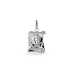 Pendentif Francille Argent Blanc|Marc Orian Hot