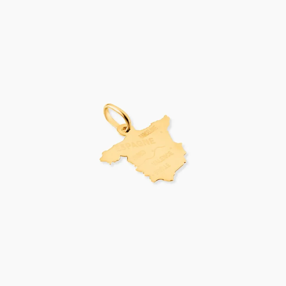 Pendentif Gaietana Espagne Or Jaune