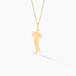 Pendentif Gaietana Italie Or Jaune