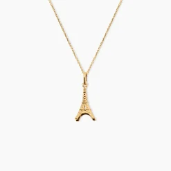 Pendentif Gustave Plaqué Or Jaune