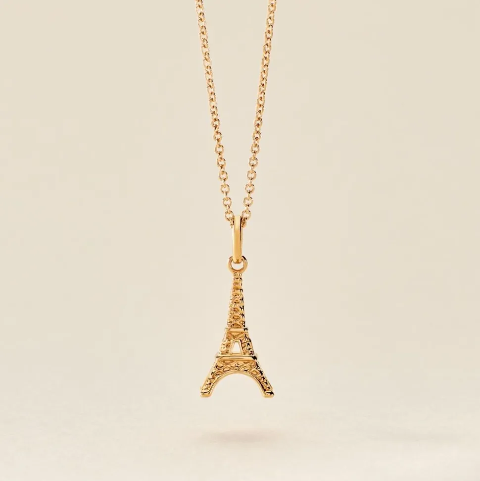 Pendentif Gustave Plaqué Or Jaune