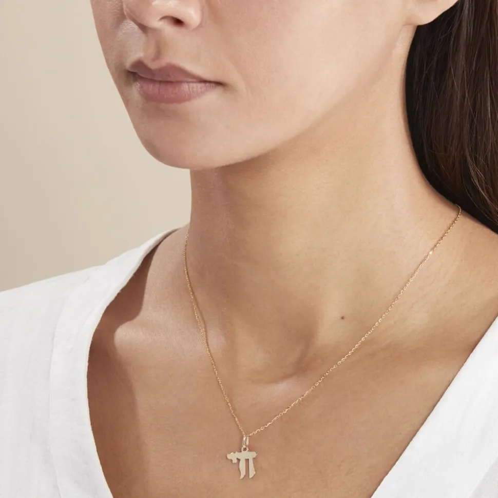 Pendentif Hai Or Jaune