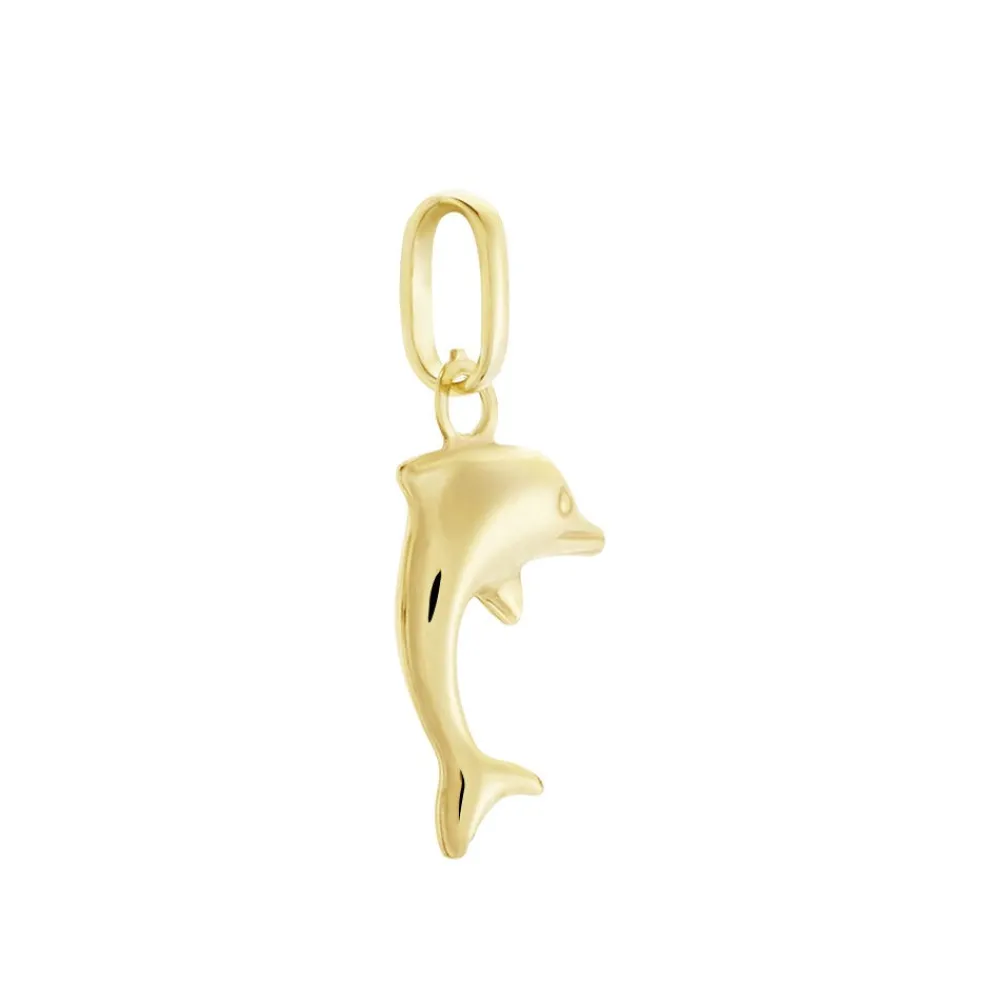 Pendentif Haizia Dauphin Or Jaune|Marc Orian Outlet