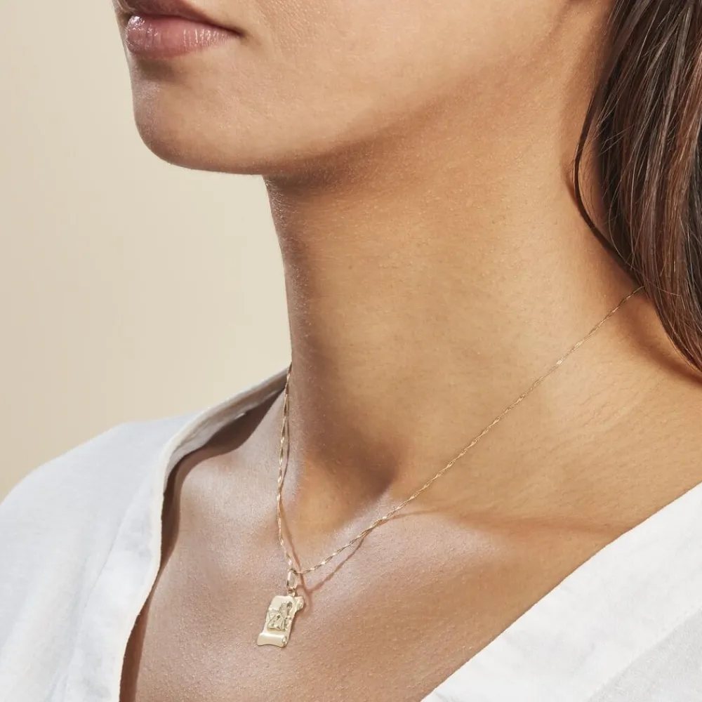 Pendentif Hanne Ange Parchemin|Marc Orian New