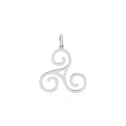 Pendentif Helge Argent Blanc|Marc Orian Online