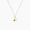 Pendentif Helidie Coccinelle Lettre Or Jaune