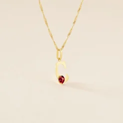 Pendentif Helidie Coccinelle Lettre Or Jaune|Marc Orian Clearance