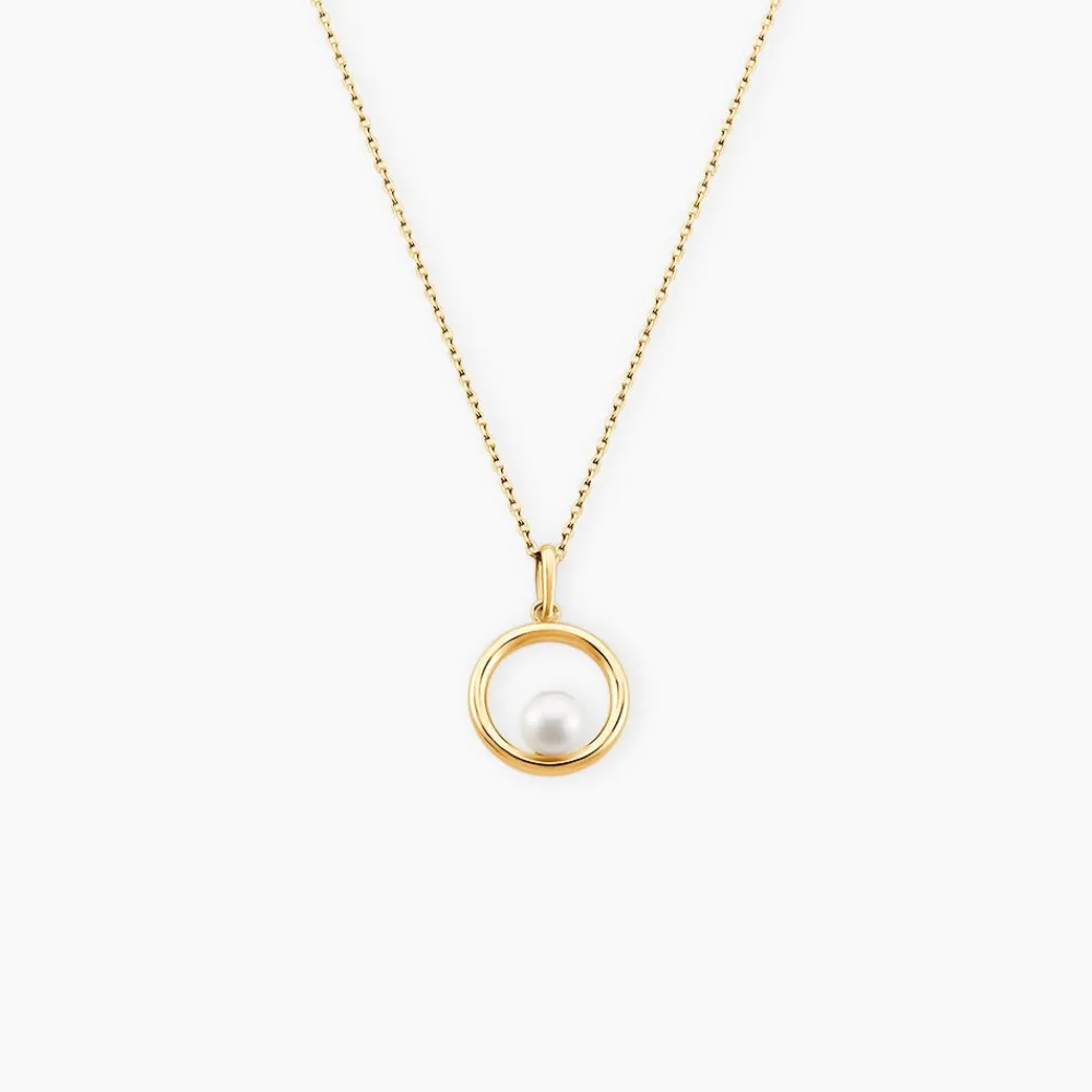 Pendentif Imelie Or Jaune Perle De Culture|Marc Orian New