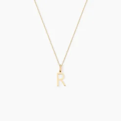 Pendentif Ionia Lettre Or Jaune