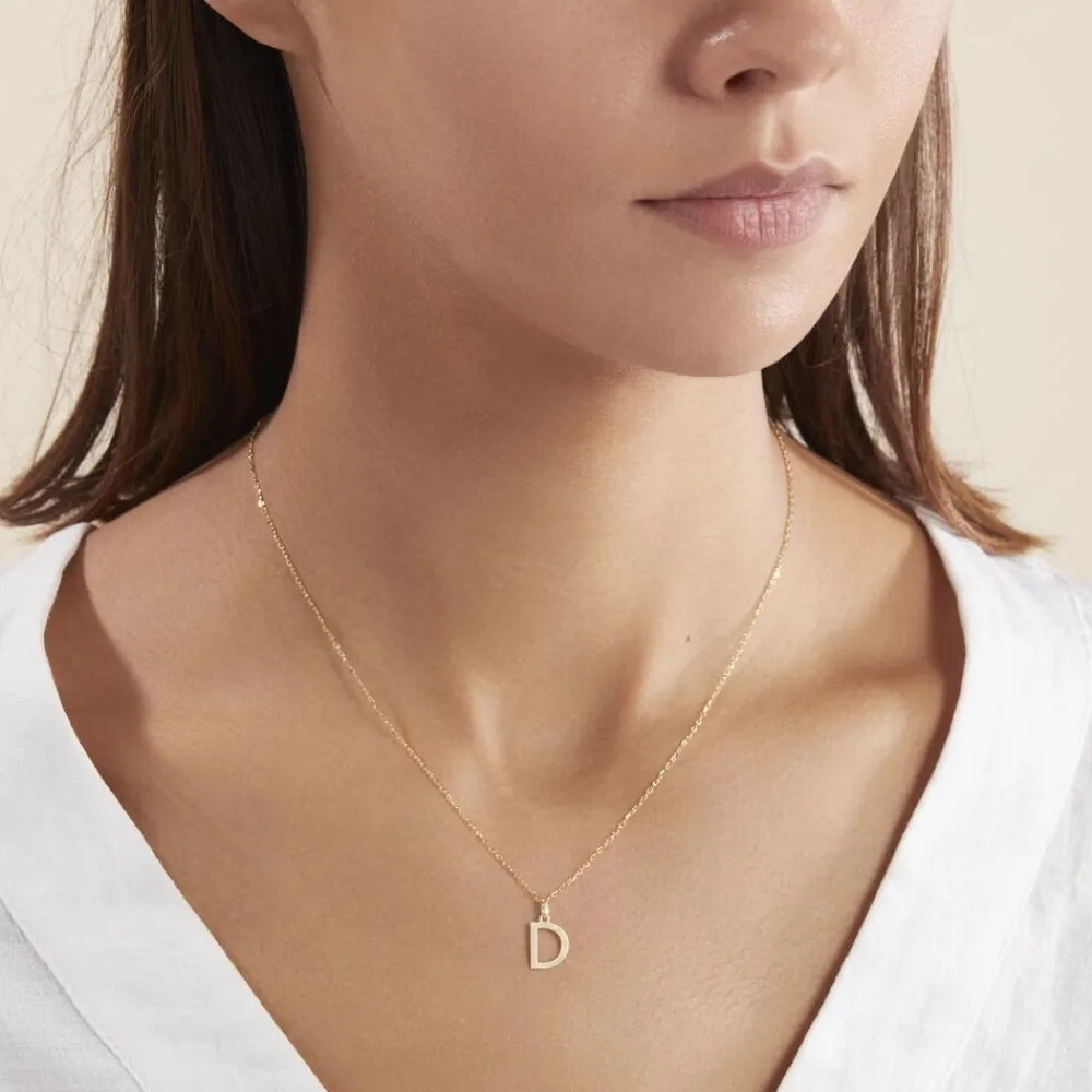 Pendentif Ionia Lettre|Marc Orian Best