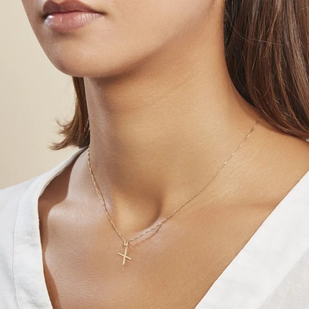 Pendentif Ionia Lettre|Marc Orian Best