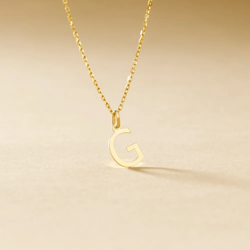 Pendentif Ionia Lettre|Marc Orian New