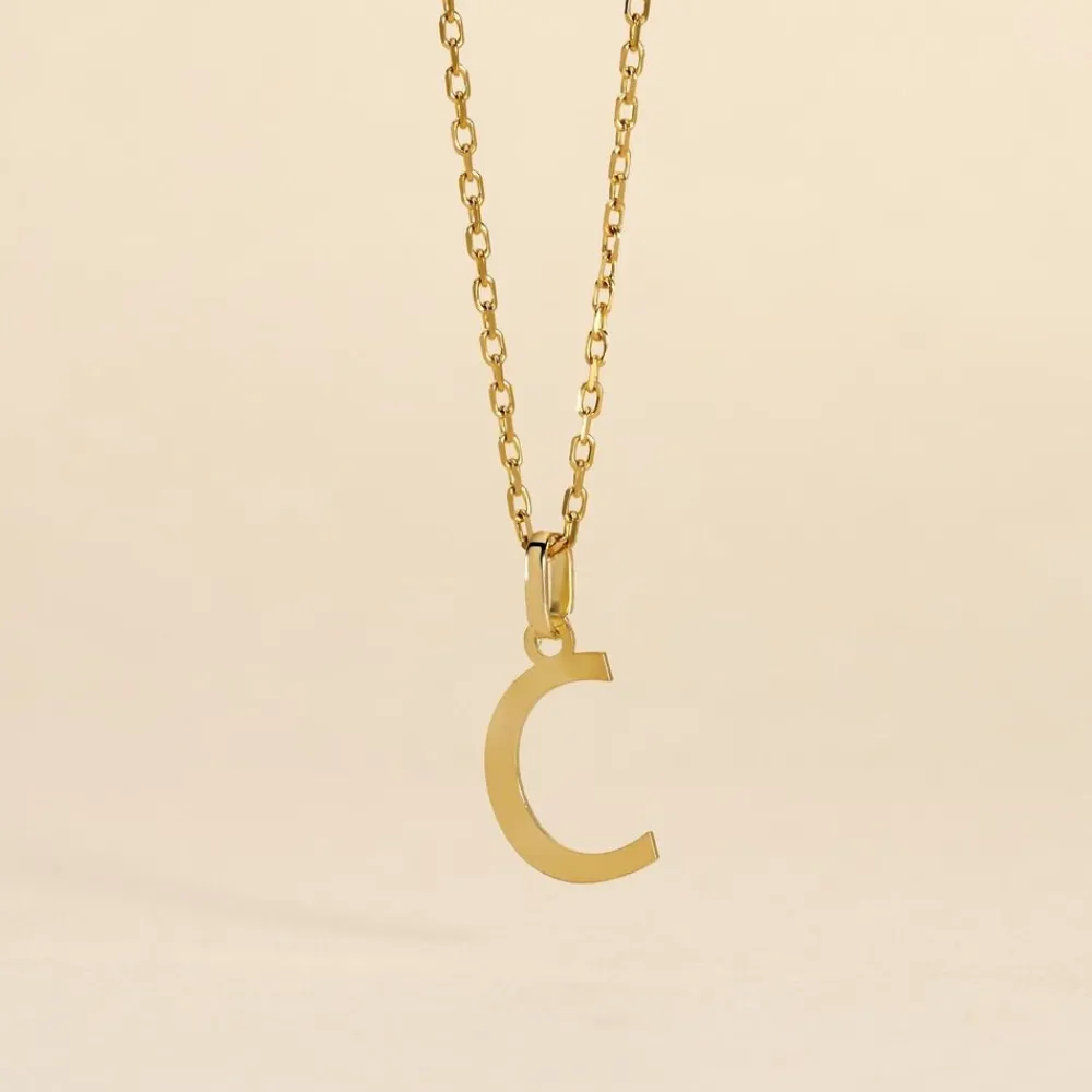 Pendentif Ionia Lettre|Marc Orian New